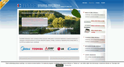 Desktop Screenshot of elstro.hr